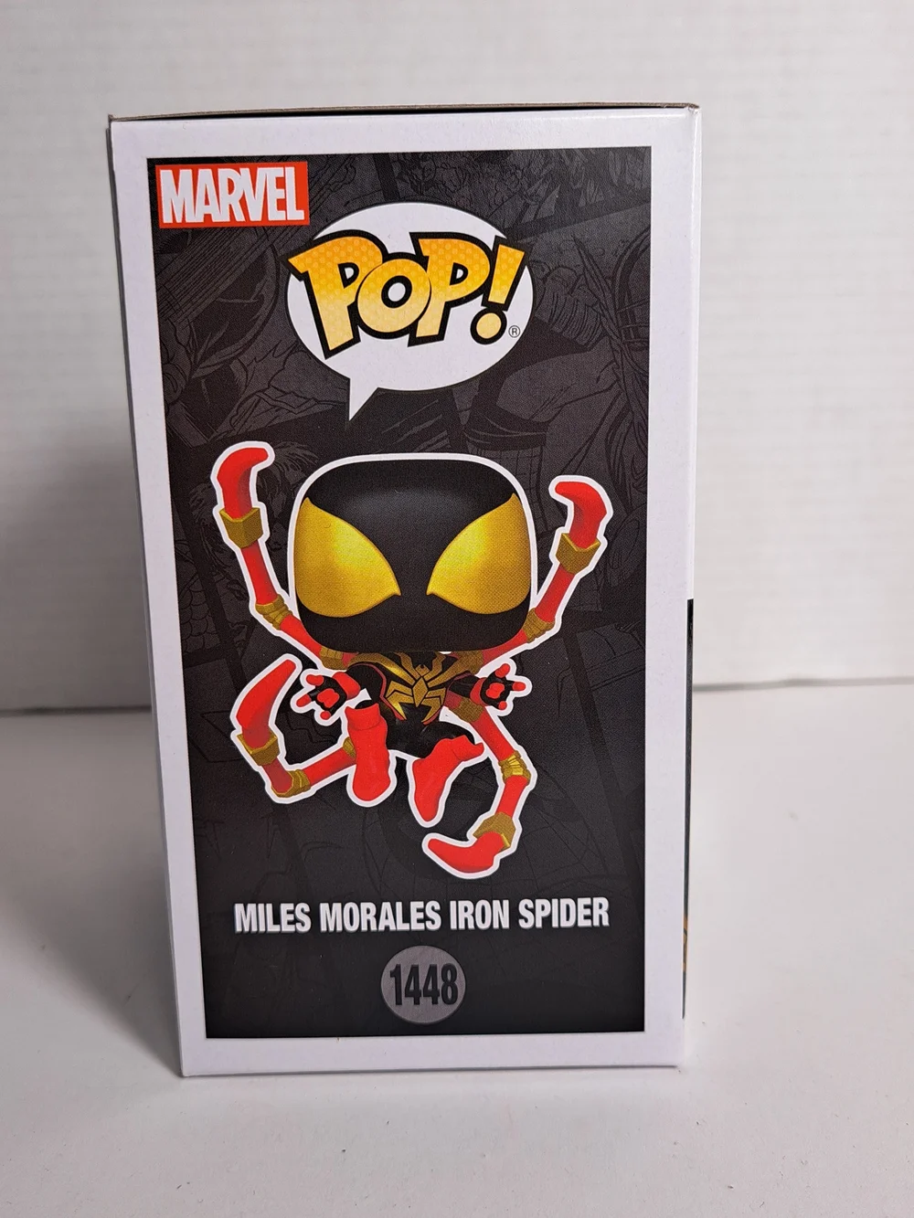 Funko Pop! Marvel #1448 Spider-Man Miles Morales Iron Spider Vinyl Figure NIB